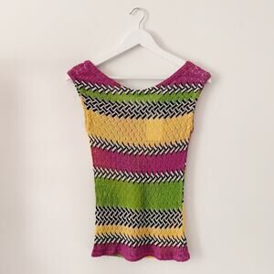 Missoni Sleeveless Knit Blouse - S